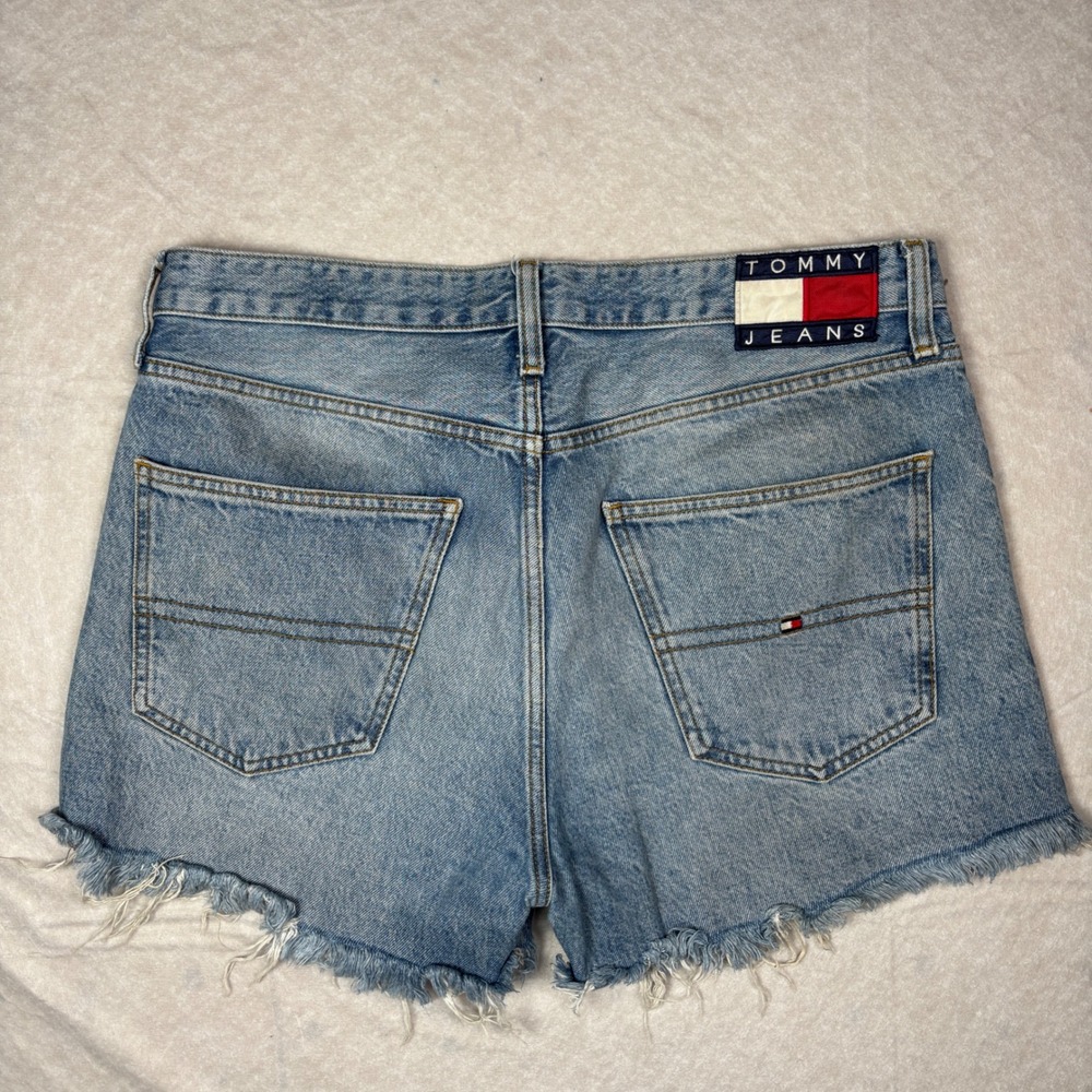 Blue Y2k Tommy Jeans Denim Shorts – 33